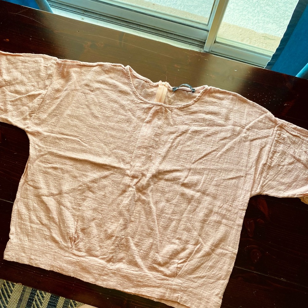 Lucky Loaves Pink/Orange Short-Sleeve Tee